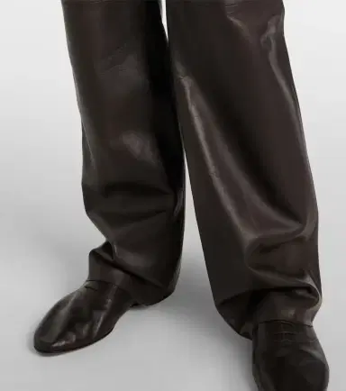 The Row Selviese leather straight pants | Thumbnail 5 The Row Selviese leather straight pants | Thumbnail 5