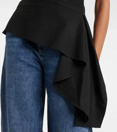 Simkhai Saskia draped off-shoulder top | Thumbnail 3