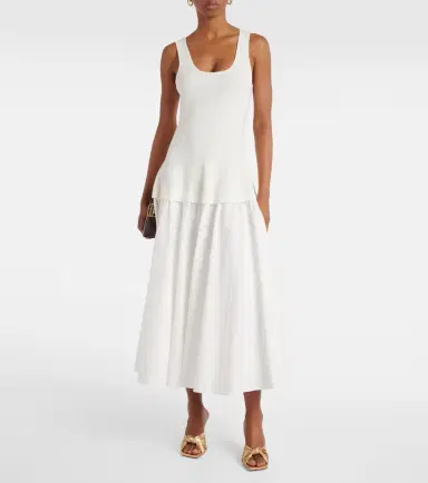 Simkhai Jazz cotton-blend poplin midi dress | Thumbnail 2 Simkhai Jazz cotton-blend poplin midi dress | Thumbnail 2