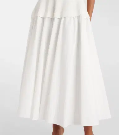 Simkhai Jazz cotton-blend poplin midi dress | Thumbnail 3 Simkhai Jazz cotton-blend poplin midi dress | Thumbnail 3