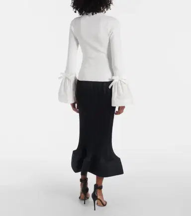 Simkhai Agata ruffled top | Thumbnail 2