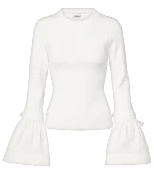 Simkhai Agata ruffled top