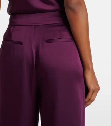 Simkhai Kira satin wide-leg pants | Thumbnail 5