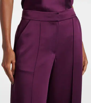 Simkhai Kira satin wide-leg pants | Thumbnail 6