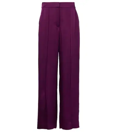 Simkhai Kira satin wide-leg pants | Thumbnail 1
