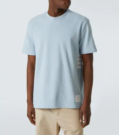 Thom Browne 4-Bar cotton piqué polo shirt | Thumbnail 3