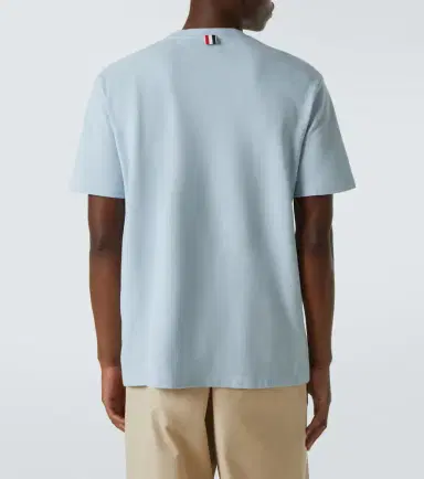 Thom Browne 4-Bar cotton piqué polo shirt | Thumbnail 4