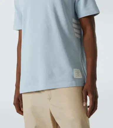Thom Browne 4-Bar cotton piqué polo shirt | Thumbnail 7