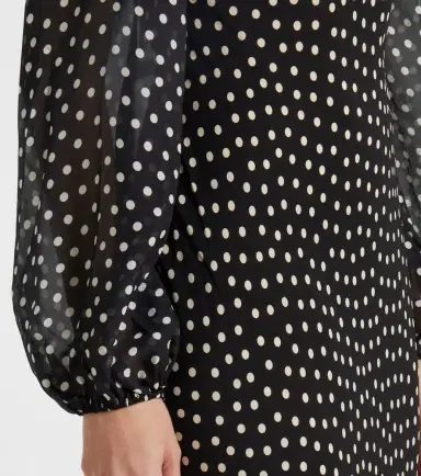 Rixo Ivy polka-dot silk maxi dress | Thumbnail 4