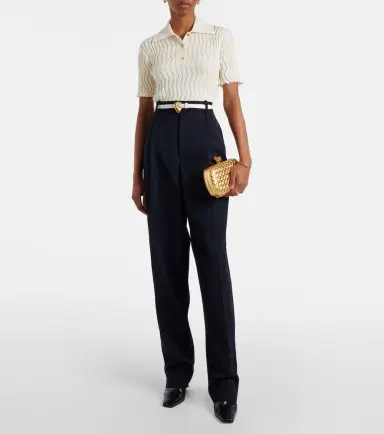 Bottega Veneta Knot Intreccio metallic leather clutch | Thumbnail 6