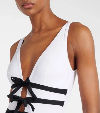 Karla Colletto Lenora ribbon swimsuit | Thumbnail 4