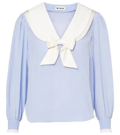 Rixo Eimer silk top | Thumbnail 1