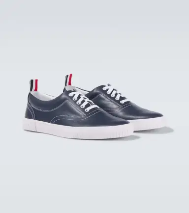 Thom Browne Heritage leather sneakers | Thumbnail 2 Thom Browne Heritage leather sneakers | Thumbnail 2