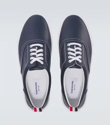 Thom Browne Heritage leather sneakers | Thumbnail 5 Thom Browne Heritage leather sneakers | Thumbnail 5