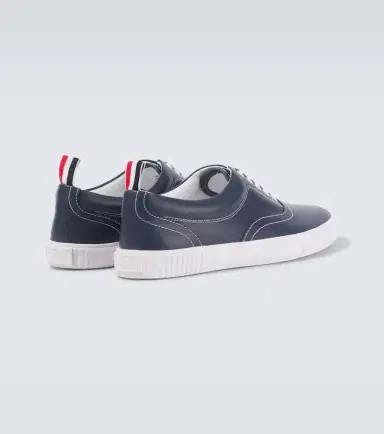 Thom Browne Heritage leather sneakers | Thumbnail 6 Thom Browne Heritage leather sneakers | Thumbnail 6