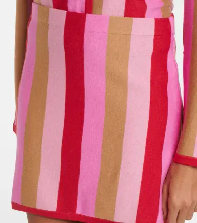 Rixo Liesel wool-blend miniskirt | Thumbnail 4