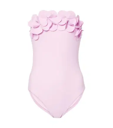 Karla Colletto Floral bandeau swimsuit | Thumbnail 1