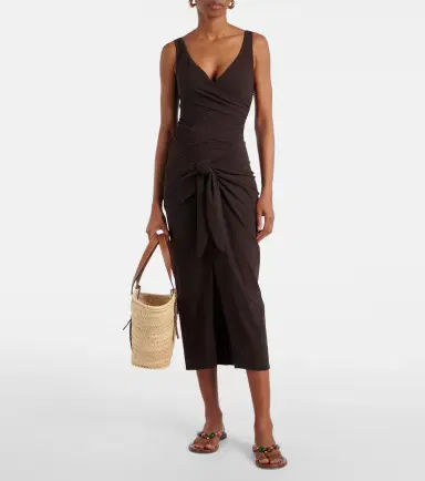 Karla Colletto Basics beach cover-up | Thumbnail 4