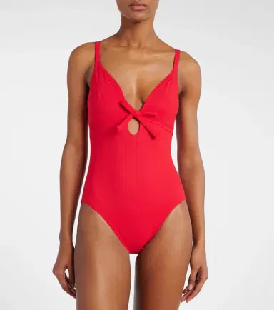 Karla Colletto Lenora ribbon swimsuit | Thumbnail 2