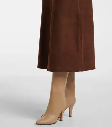 Rixo Edwina suede skirt | Thumbnail 4