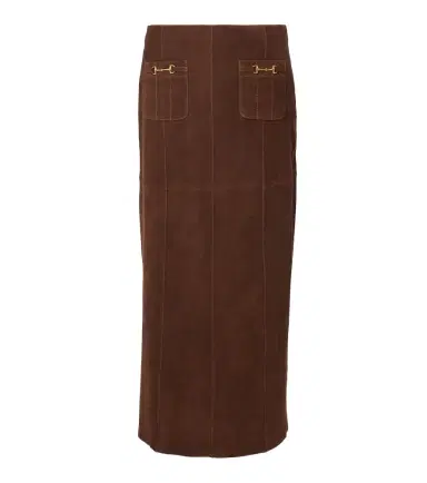 Rixo Edwina suede skirt | Thumbnail 1