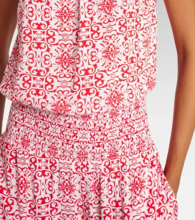 Melissa Odabash Naomi floral cotton jumpsuit | Thumbnail 2