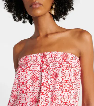 Melissa Odabash Naomi floral cotton jumpsuit | Thumbnail 6
