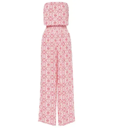 Melissa Odabash Naomi floral cotton jumpsuit | Thumbnail 1