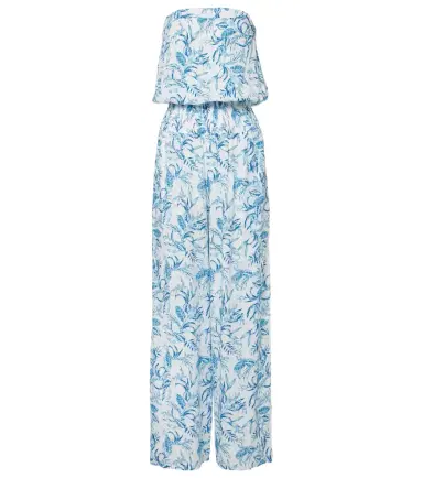 Melissa Odabash Naomi strapless cotton jumpsuit | Thumbnail 1