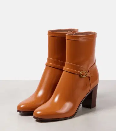 Valentino Garavani Pattie 75 leather ankle boots | Thumbnail 3