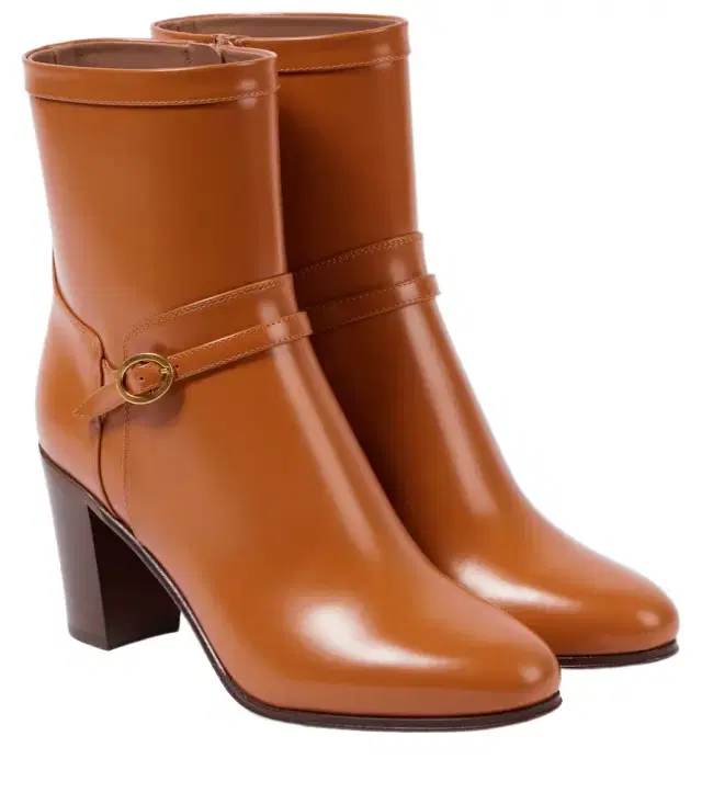 Valentino Garavani Pattie 75 leather ankle boots