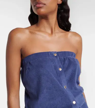 Melissa Odabash Naomi cotton-blend terry romper | Thumbnail 4 Melissa Odabash Naomi cotton-blend terry romper | Thumbnail 4