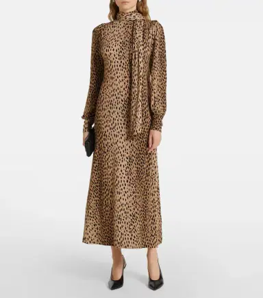 Rixo Avalon polka-dot maxi dress | Thumbnail 2