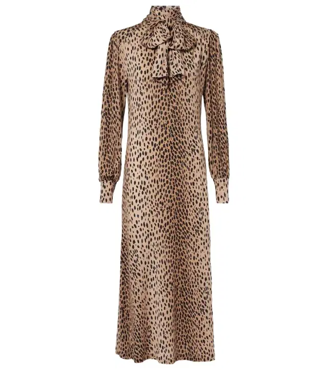Rixo Avalon polka-dot maxi dress