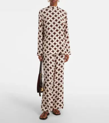 Rixo Isotta printed wide-leg pants | Thumbnail 2