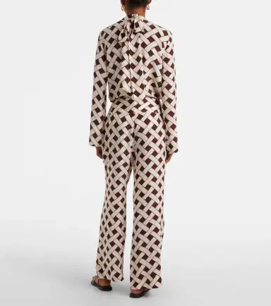 Rixo Isotta printed wide-leg pants | Thumbnail 3