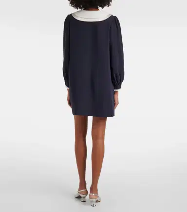 Rixo Halina bow-detail minidress | Thumbnail 2