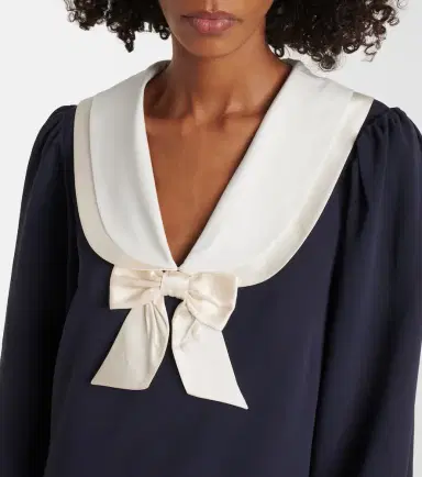 Rixo Halina bow-detail minidress | Thumbnail 3