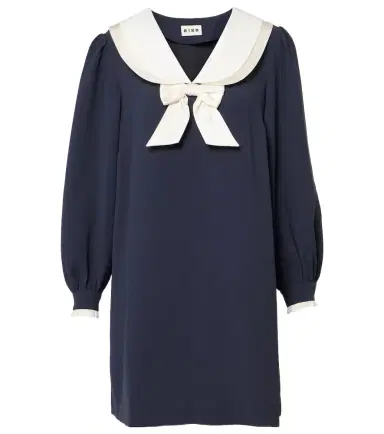 Rixo Halina bow-detail minidress | Thumbnail 1