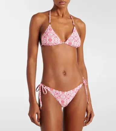 Melissa Odabash Cancun floral bikini top | Thumbnail 2