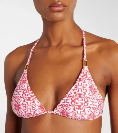 Melissa Odabash Cancun floral bikini top | Thumbnail 4