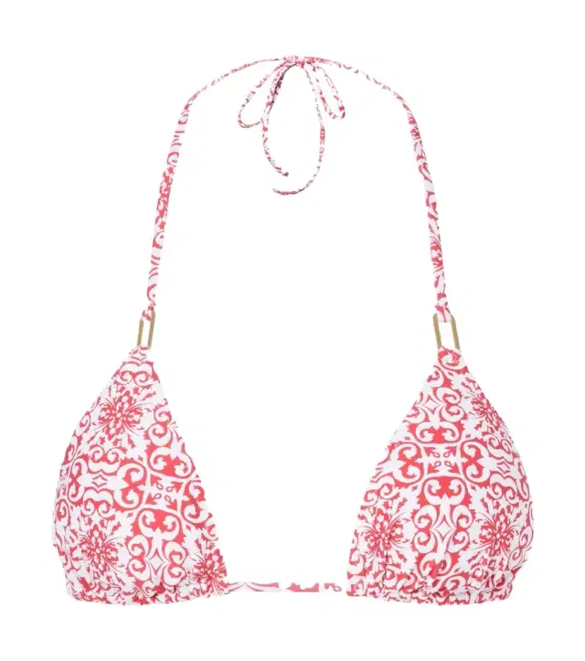 Cancun floral bikini top