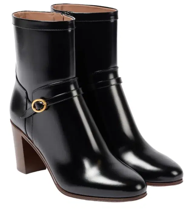 Valentino Garavani Pattie 75 leather ankle boots