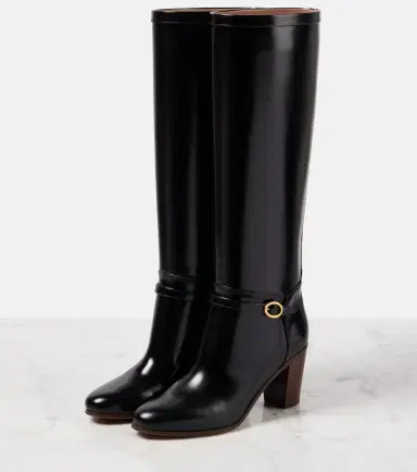 Valentino Garavani Pattie 75 leather knee-high boots | Thumbnail 2 Valentino Garavani Pattie 75 leather knee-high boots | Thumbnail 2