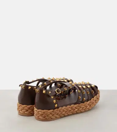 Valentino Garavani Rockstud leather espadrilles | Thumbnail 4