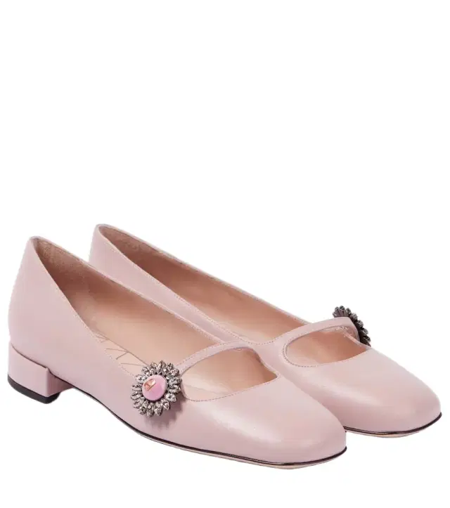 Valentino Garavani Preshoes leather Mary Jane flats