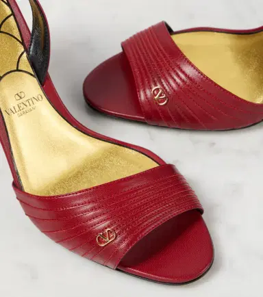 Valentino Garavani Ladycrush 85 leather sandals | Thumbnail 3