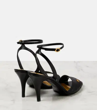 Valentino Garavani Ladycrush 85 embellished leather sandals | Thumbnail 3