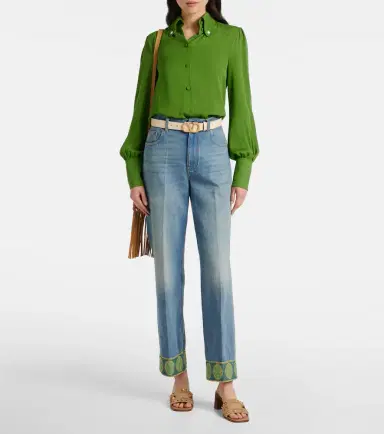 Valentino Garavani Plaster Caster 50 studded suede mules | Thumbnail 5