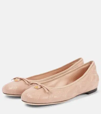 Valentino Garavani Quiltie leather ballet flats | Thumbnail 3